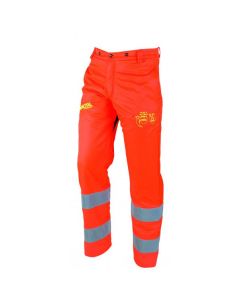 PANTALON HAUTE VISIBILITE FORESTIER ORANGE CLASSE 3 28m/s -TXL RH-FI317XL-Pantalons, jeans et shorts 