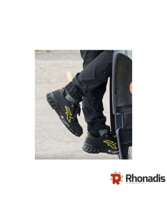 CHAUSSURE DE SECURITE MATT- NOIRE/JAUNE - S3 - POINTURE 39 RH-RV20014T39-Chaussures de sécurité 