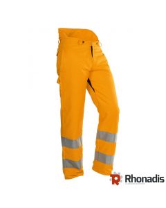 PANTALON DE PROTECTION BIOT HV TYPE A CLASSE 1 - ORANGE - TAILLE L - FRANCITAL RH-FI017OL-Pantalons, jeans et shorts 