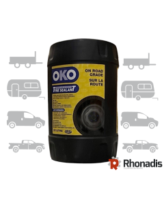 BIDON DE 25 Litres PRODUIT ANTICREVAISON DE PNEUS ROUTIERS - OKO RH-44420-Pour pneus routiers 