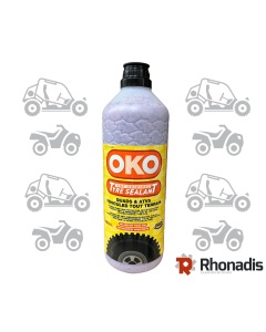 FLACON DE 1 25 litre PRODUIT ANTICREVAISON DE PNEUS QUAD - ATV - OKO RH-44423-Pour quads et atv 