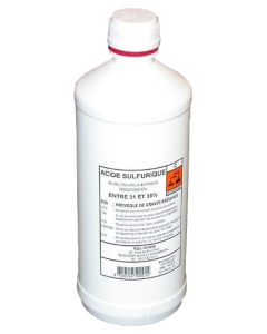 ELECTROLYTE pour BATTERIE Bidon 1 litre - ACIDE - A COMMANDER PAR 18 - livraison en palette obligatoire RH-EL222-Electrolyte acide pour batteries 